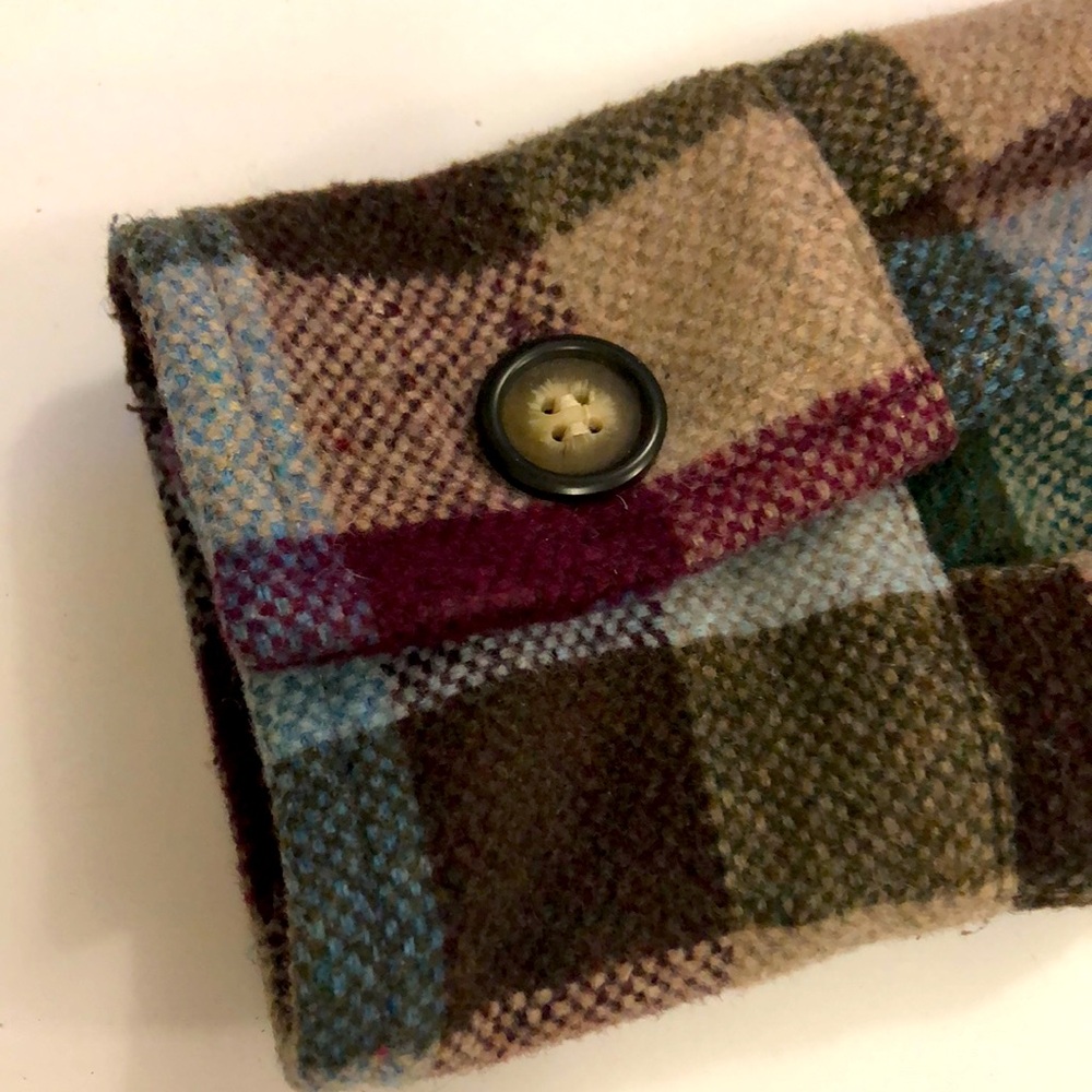 Geoffrey Beene Sport 8 Jacket Shirt Multi Colour Check Pockets Button Excellent - Picture 7 of 9